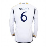 Real Madrid Nacho #6 Hemmatröja 2023-24 Långa ärmar